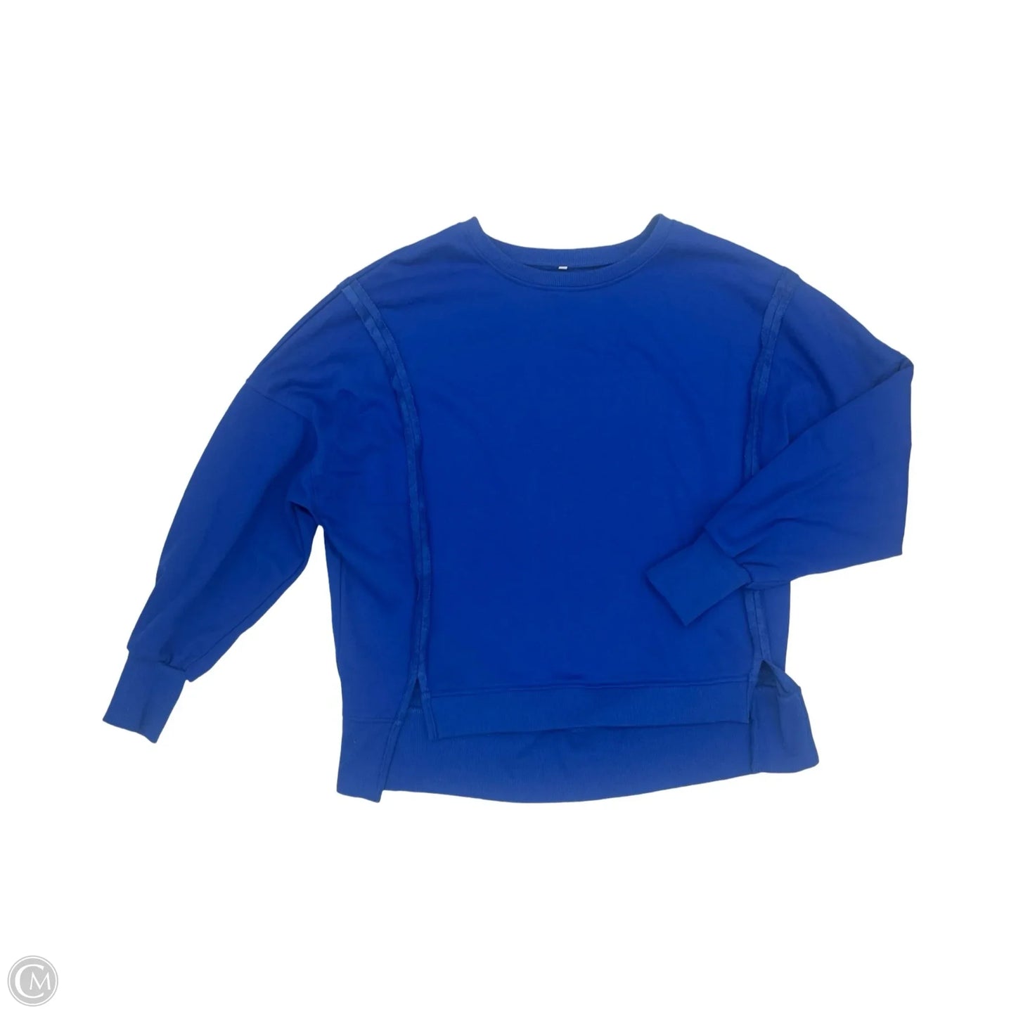 Sweatshirt Crewneck By Cmf In Blue, Size: L