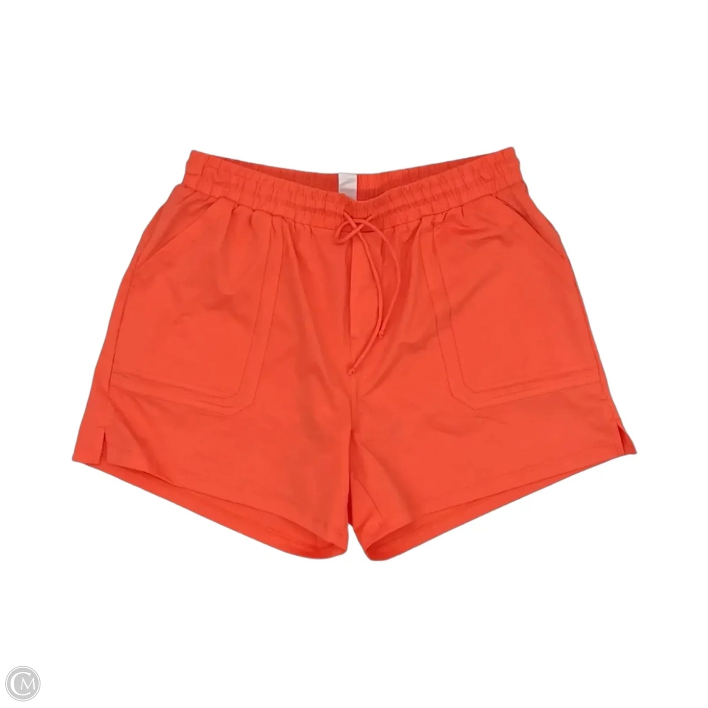 Athletic Shorts By Zyia In Orange, Size: L