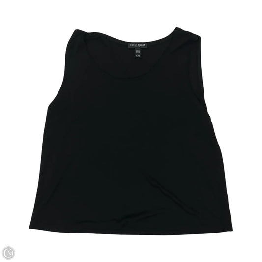 Tank Top By Eileen Fisher In Black, Size: Lp