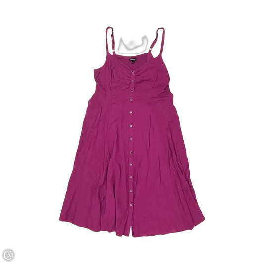 Dress Casual Midi By Torrid In Pink, Size: 1x