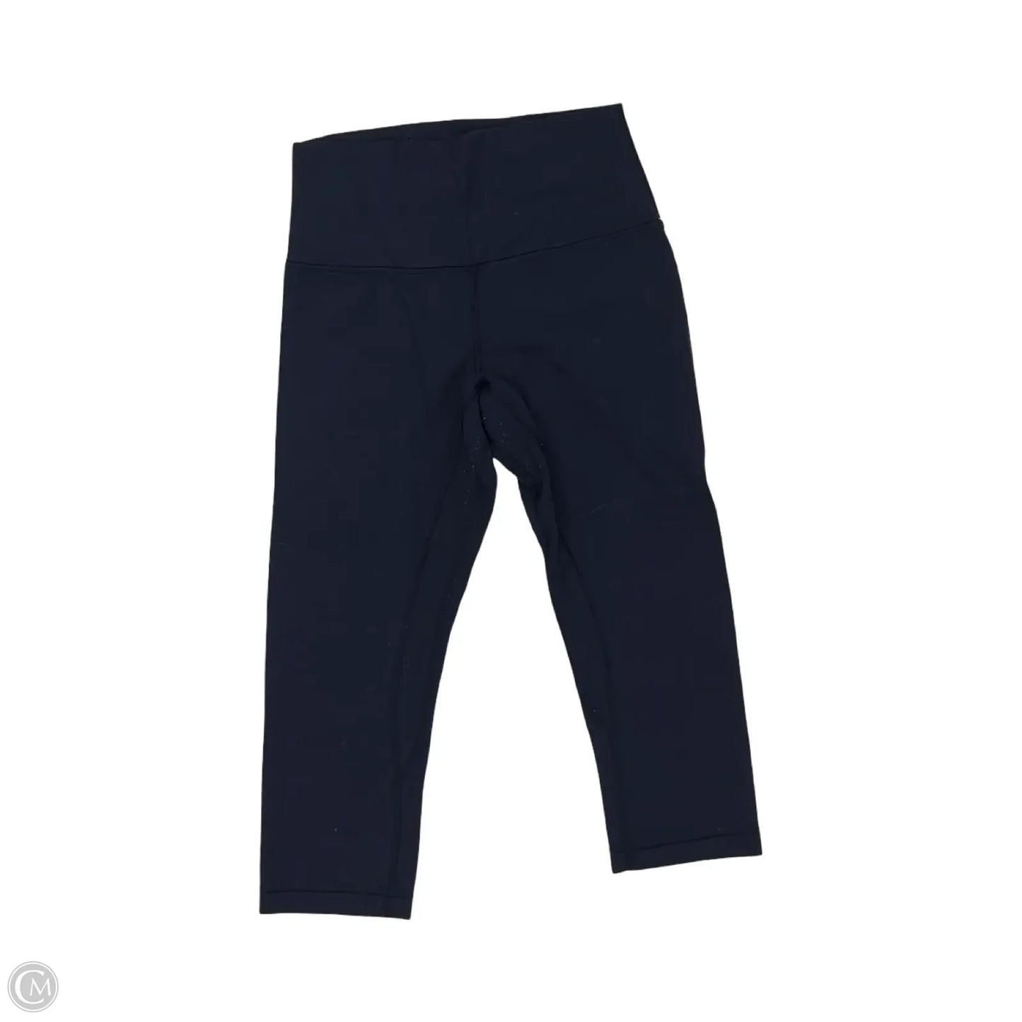 Athletic Leggings Capris By Lululemon In Navy, Size: S