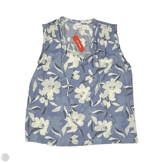 Blouse Sleeveless By Joe Fresh In Floral Print, Size: S