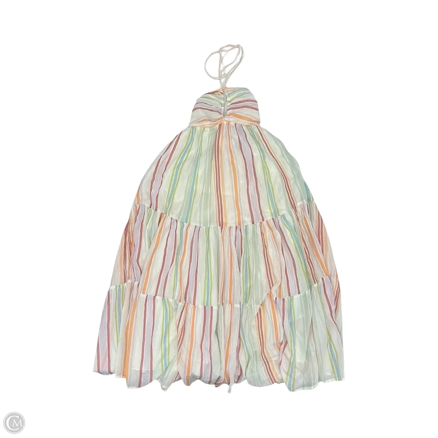 Dress Party Midi By American Eagle In Striped Pattern, Size: L