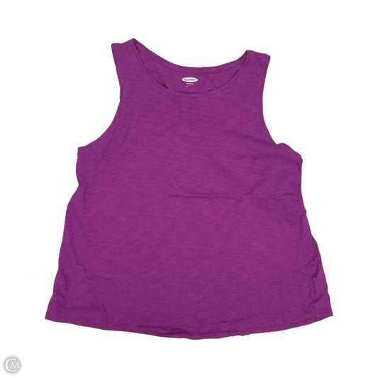 Tank Top By Old Navy In Purple, Size: L