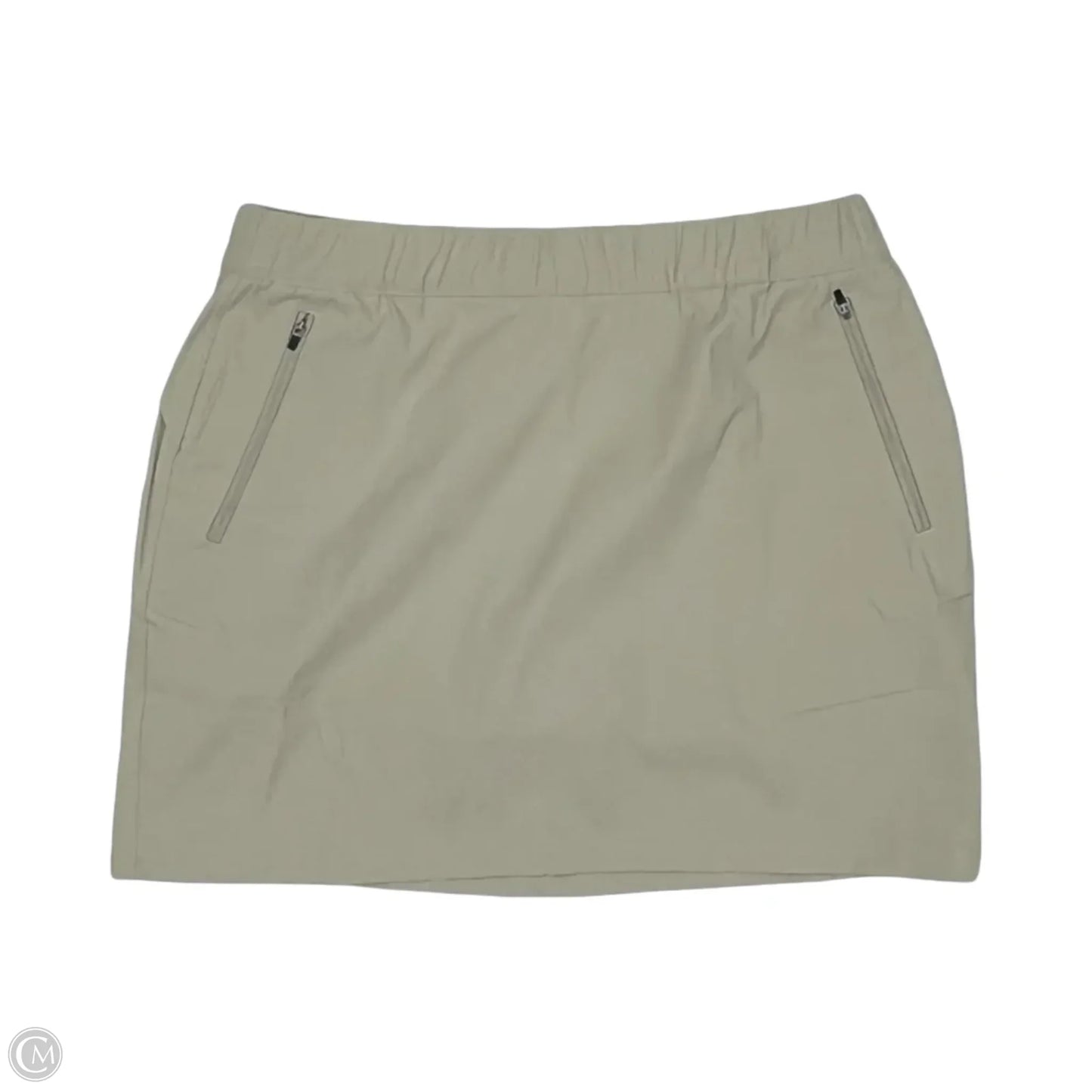 Athletic Skort By Eddie Bauer In Tan, Size: 14