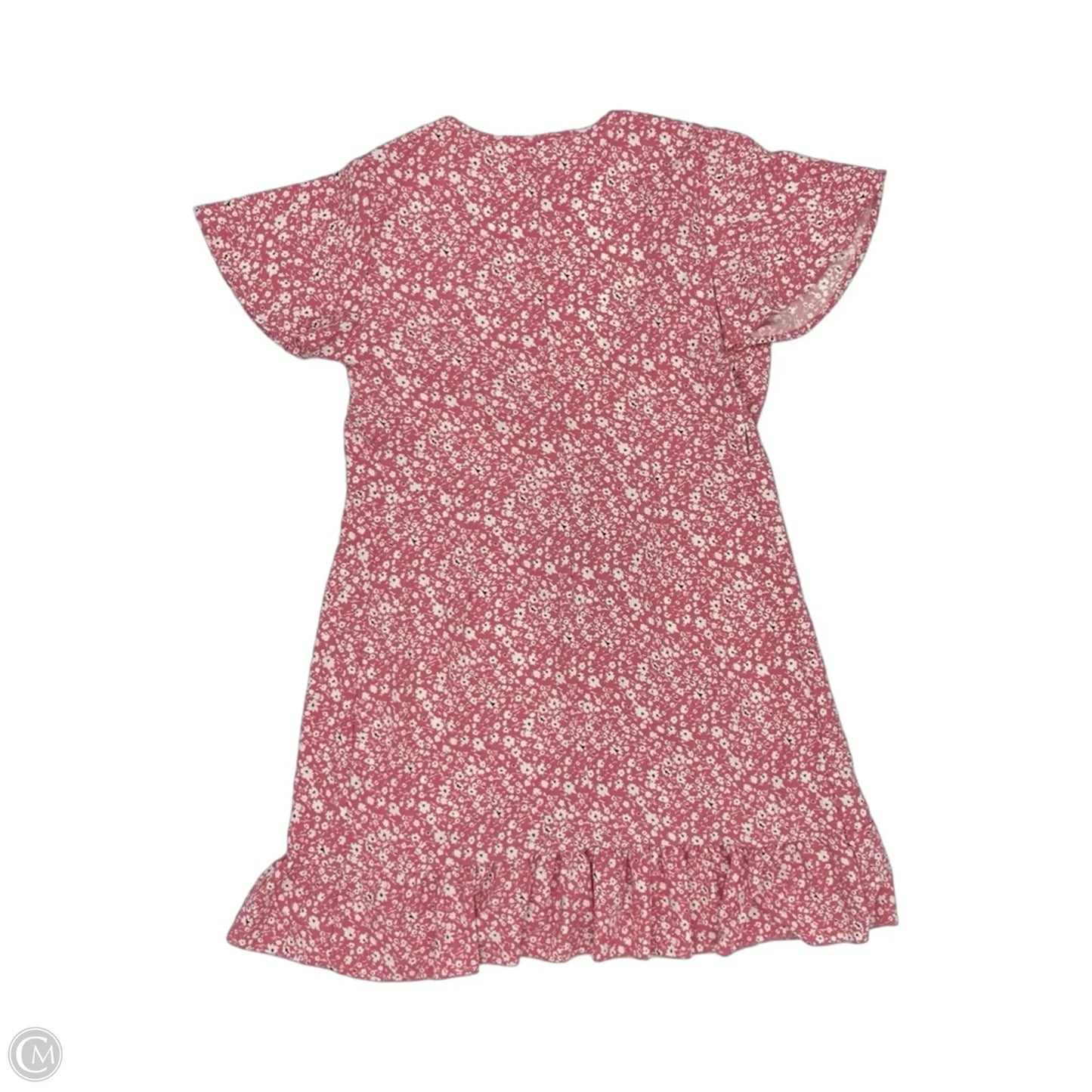 Dress Casual Short By Clothes Mentor In Floral Print, Size: L