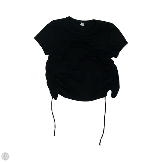 Top Short Sleeve By Old Navy In Black, Size: S