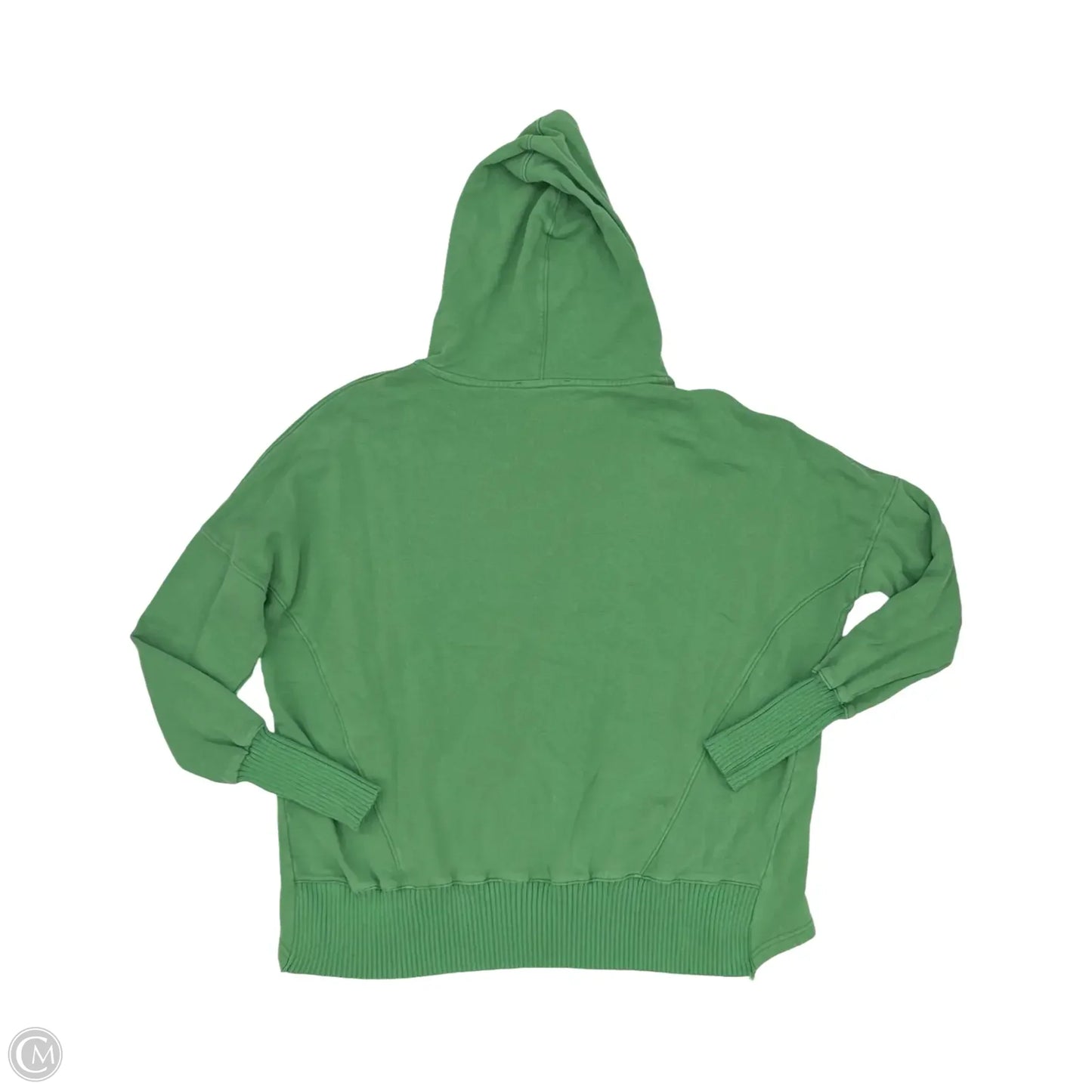 Sweatshirt Hoodie By Bucketlist In Green, Size: S