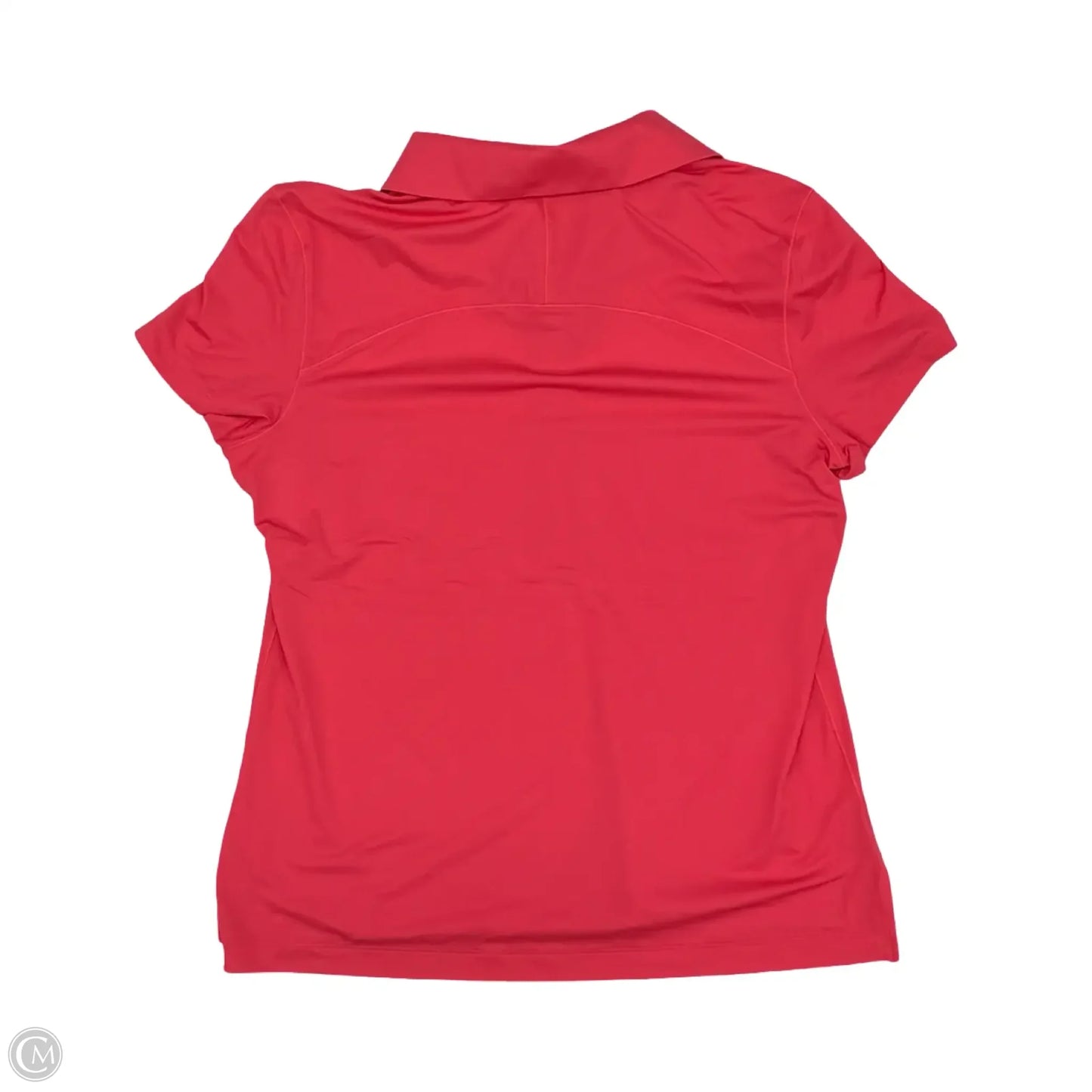 Athletic Top Short Sleeve By Lululemon In Pink, Size: L