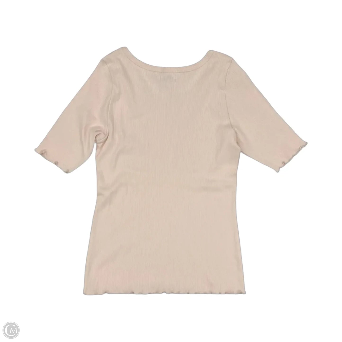 Top Short Sleeve By Sundance In Pink, Size: L
