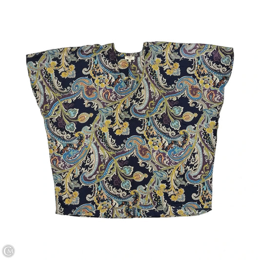 Tunic Short Sleeve By Umgee In Multi-colored, Size: S