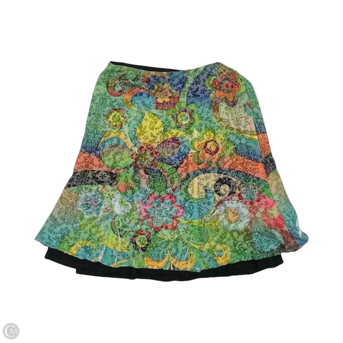 Skirt Mini & Short By Nally And Millie In Floral Print, Size: Xs