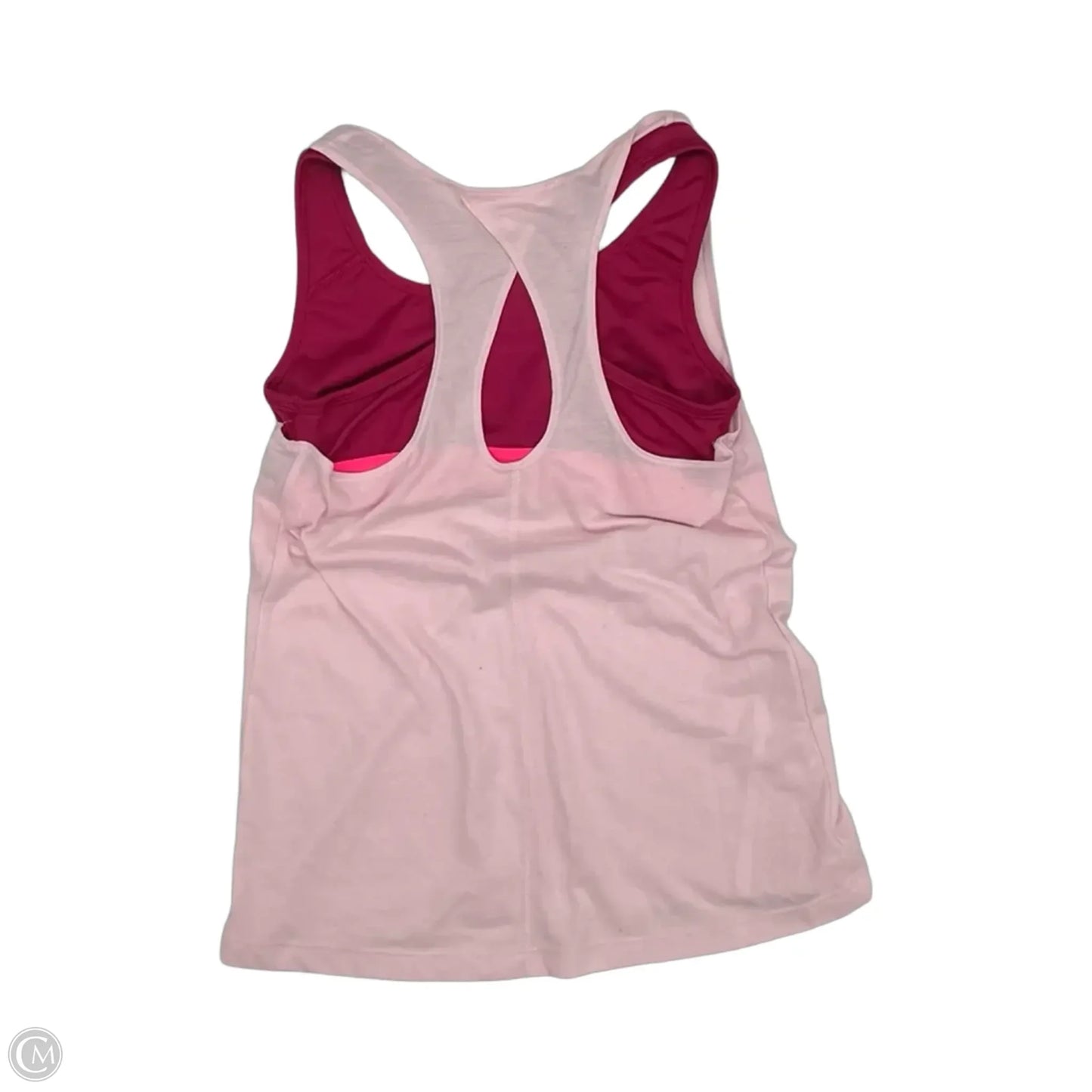 Athletic Tank Top By Nike In Pink, Size: M