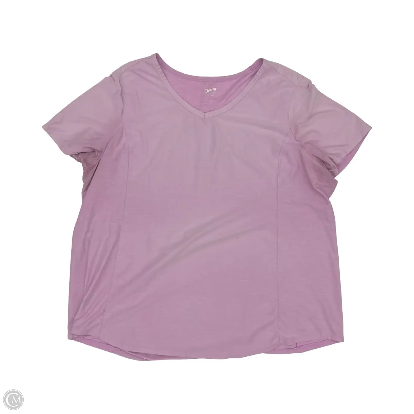 Top Short Sleeve By Duluth Trading In Pink, Size: 2x