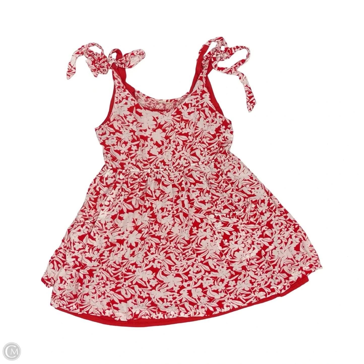 Dress Casual Short By Jodifl In Red & White, Size: M