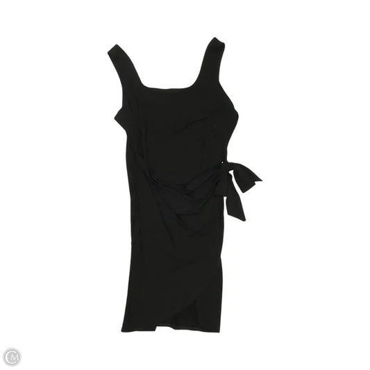Dress Party Midi By Express In Black, Size: Xl