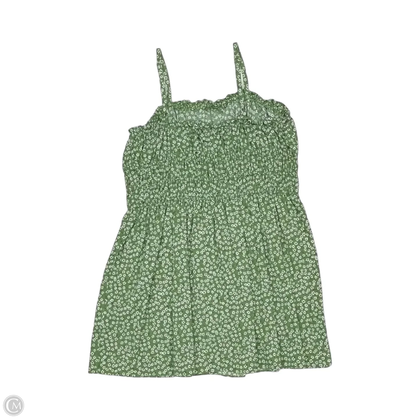 Dress Party Short By Wild Fable In Green & White, Size: Xl