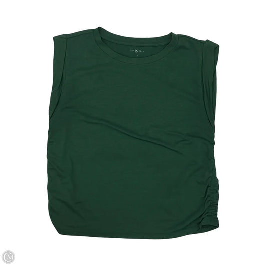 Top Short Sleeve By Lou And Grey In Green, Size: M