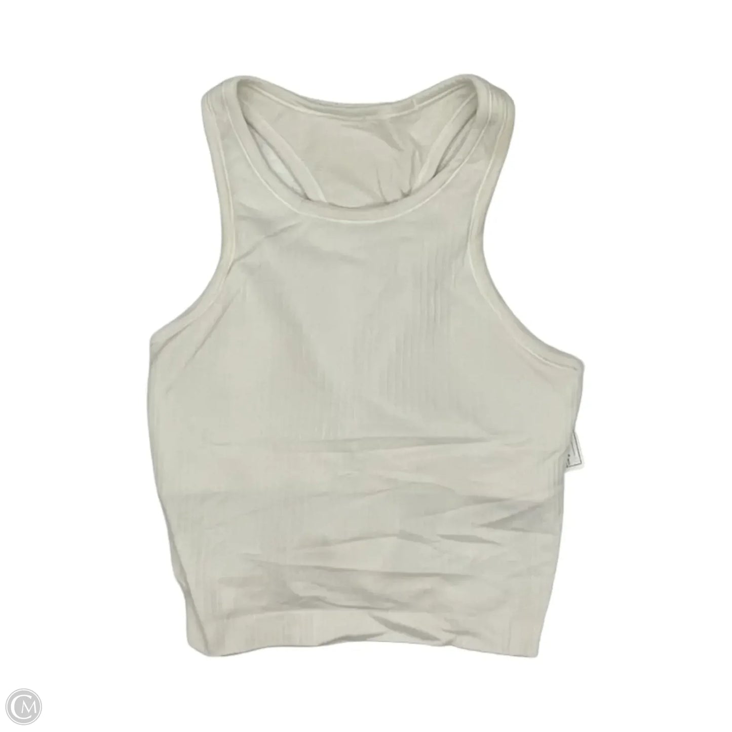 Athletic Tank Top By Lululemon In Cream, Size: S