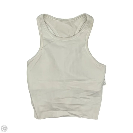 Athletic Tank Top By Lululemon In Cream, Size: S