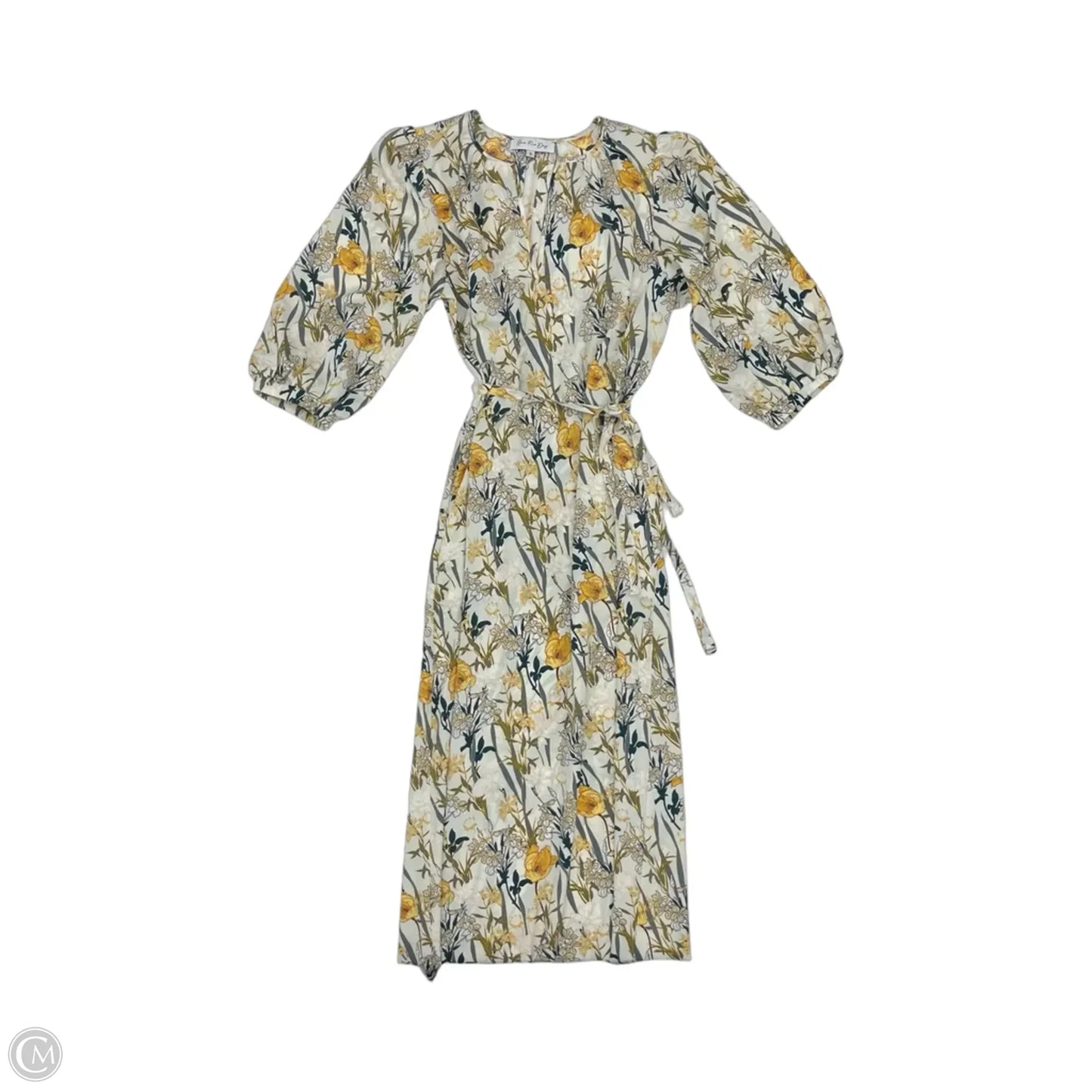 Dress Party Long By Clothes Mentor In Floral Print, Size: S