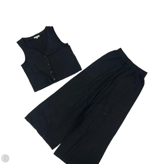 Pants Set 2pc By Z Supply In Black, Size: Xs