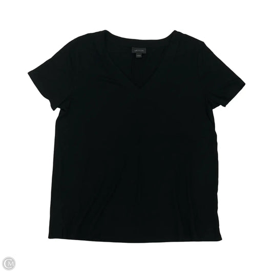Top Short Sleeve By J. Jill In Black, Size: S