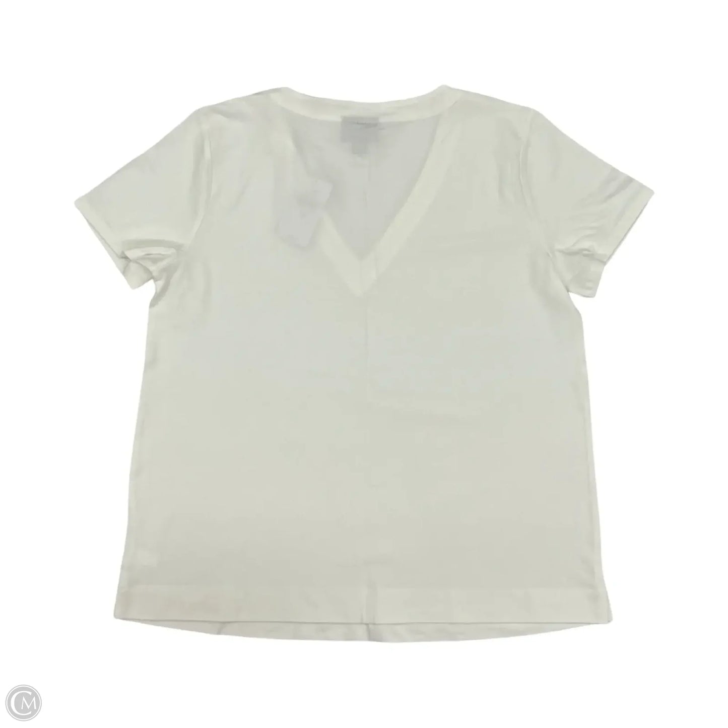Top Short Sleeve By J. Jill In Cream, Size: S