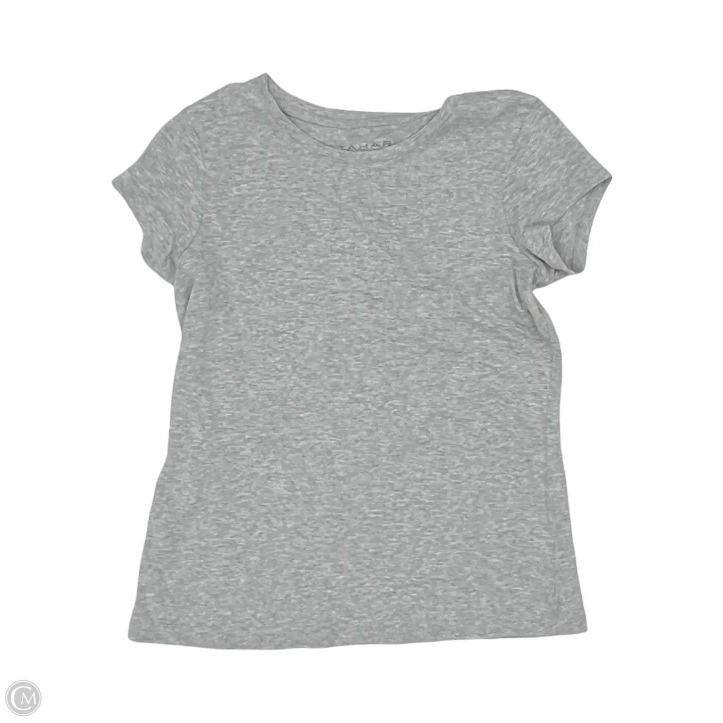 Top Short Sleeve By Tahari In Grey, Size: S