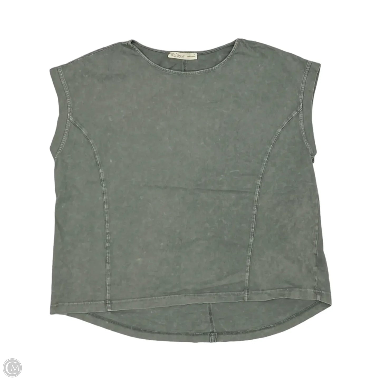 Top Short Sleeve By Clothes Mentor In Green, Size: M
