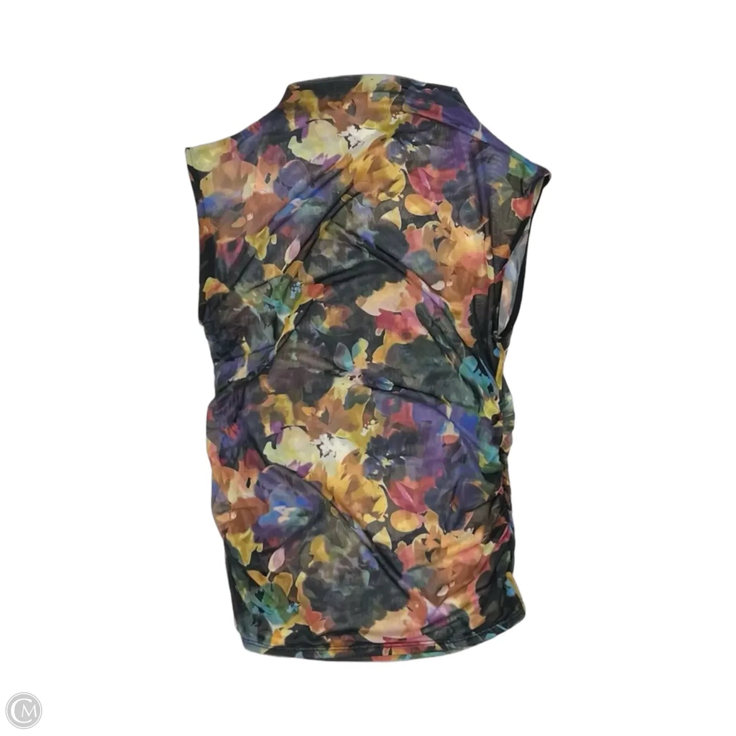 Blouse Sleeveless By Like Love In Floral Print, Size: M