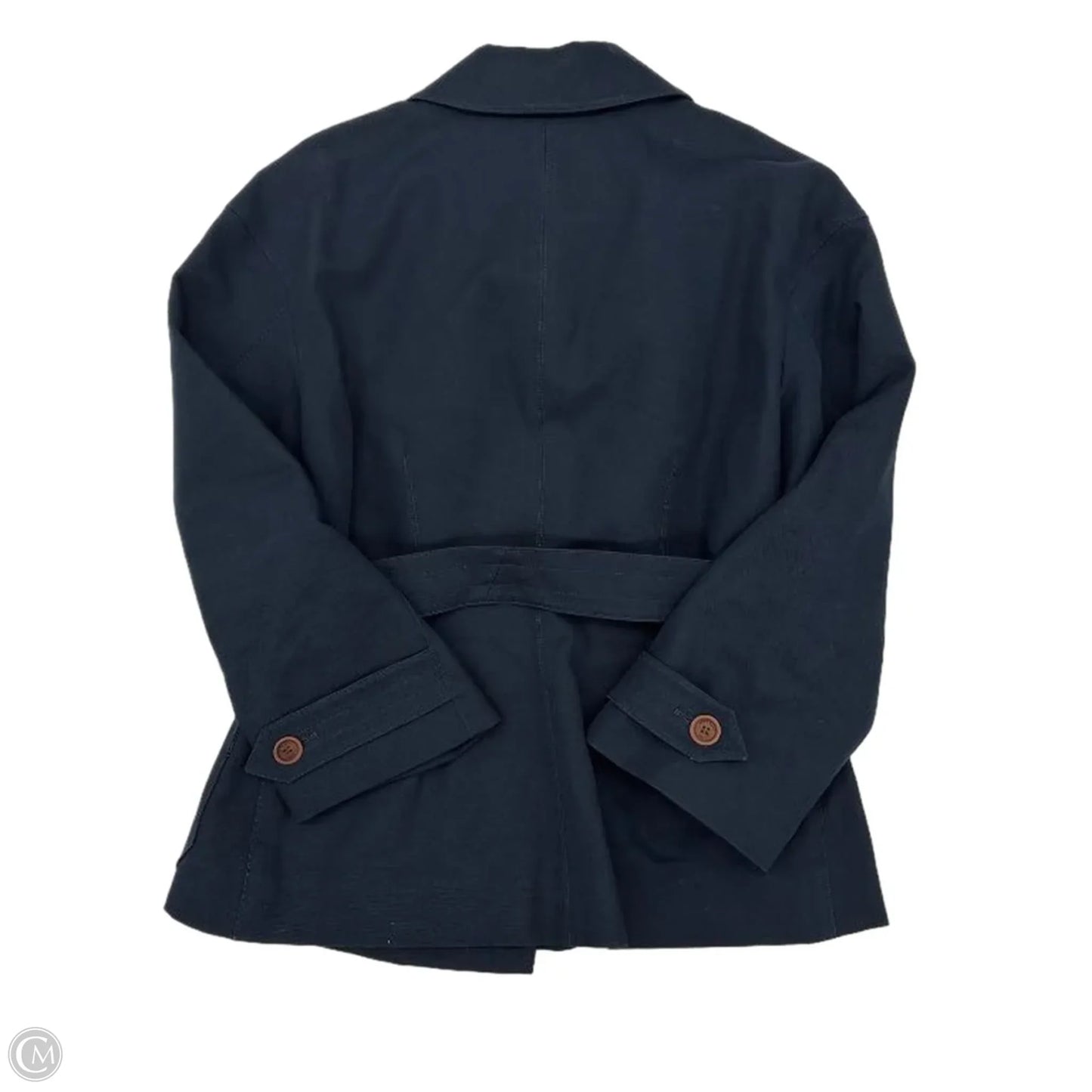 Jacket Luxury Designer By Burberry In Navy, Size: M
