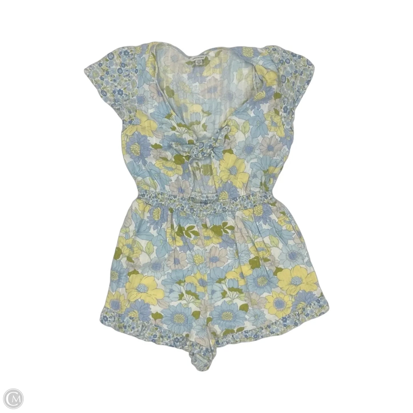 Romper By American Eagle In Floral Print, Size: L