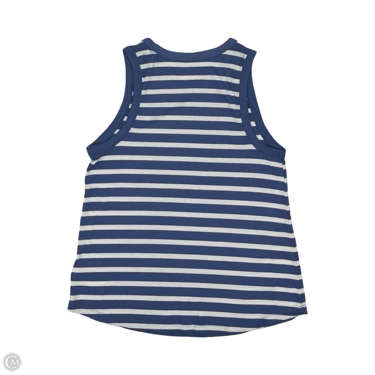 Tank Top By Old Navy In Blue & Cream, Size: L