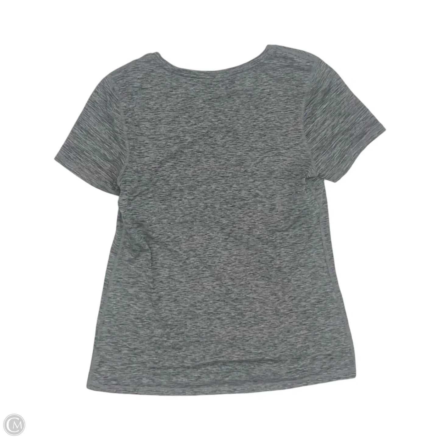 Athletic Top Short Sleeve By Athletic Works In Grey, Size: S