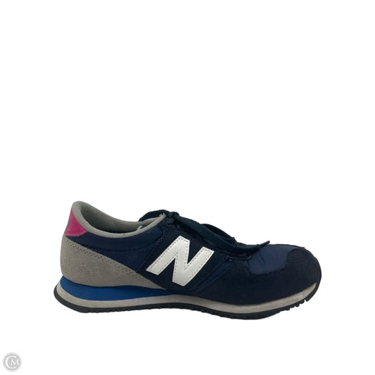 Shoes Sneakers By New Balance In Blue & Grey, Size: 9