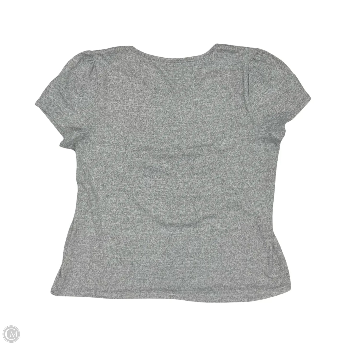 Top Short Sleeve By Retrology In Grey, Size: Xl
