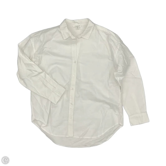 Top Long Sleeve By Beachlunchlounge In White, Size: L