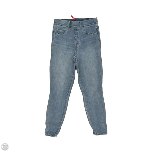 Jeans Skinny By Spanx In Blue Denim, Size: L