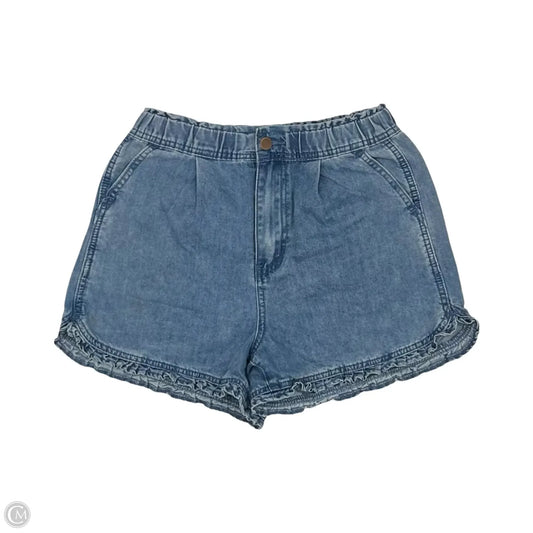 Shorts By Easel In Blue Denim, Size: S