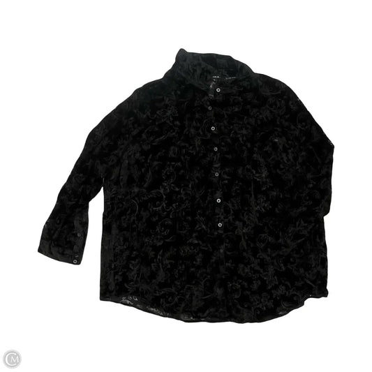 Top Long Sleeve By Torrid In Black, Size: 6