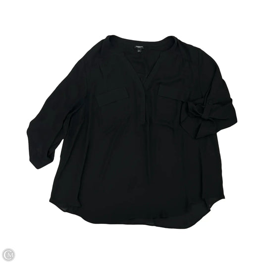 Blouse 3/4 Sleeve By Torrid In Floral Print, Size: 3x