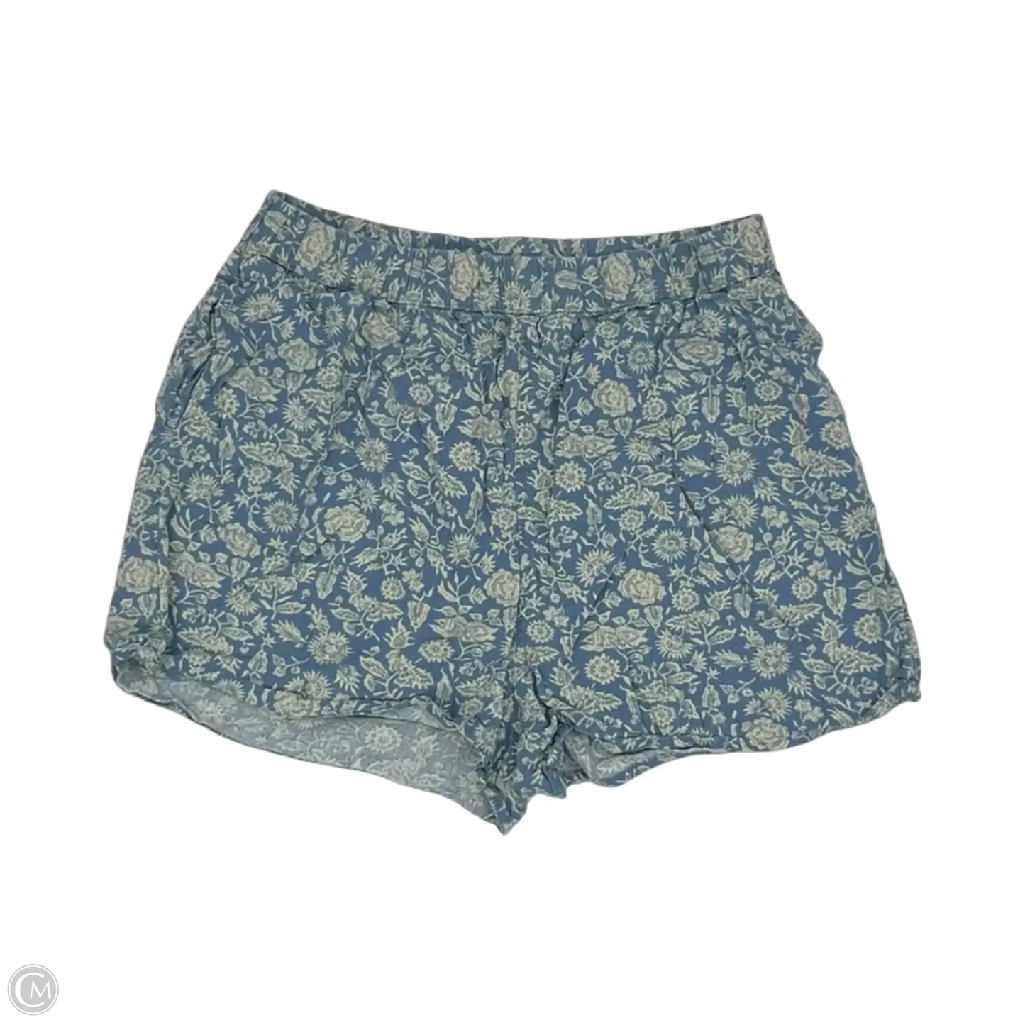 Shorts By Universal Thread In Blue & Cream, Size: M