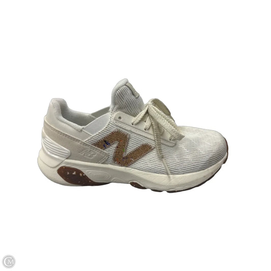 Shoes Athletic By New Balance In Cream, Size: 6.5