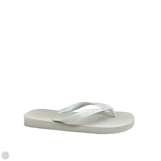 Sandals Flip Flops By Havaianas In Cream, Size: 8.5