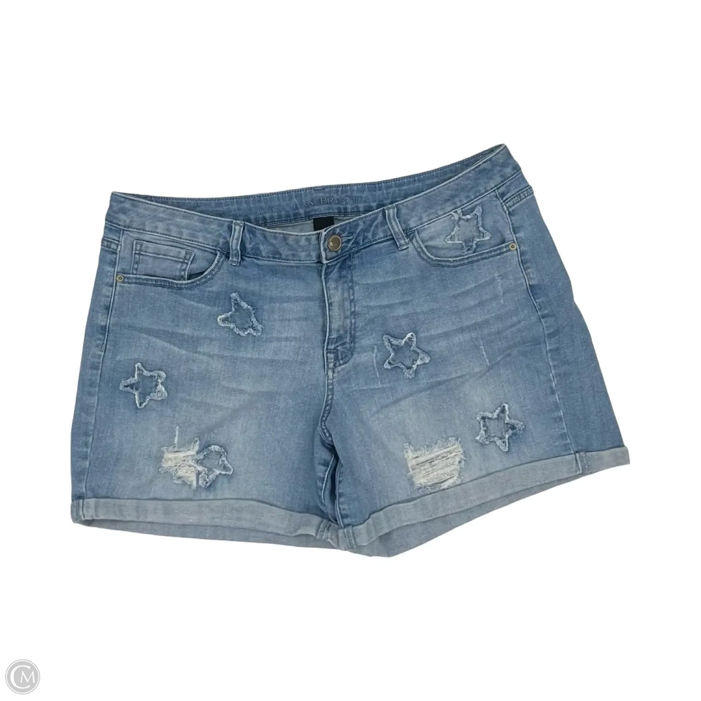 Shorts By Lane Bryant In Blue Denim, Size: 18