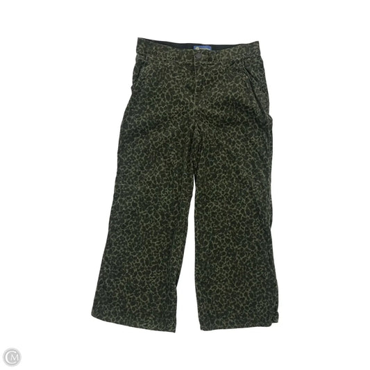 Pants Corduroy By Democracy In Green, Size: 14