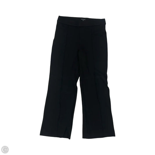 Jeans Wide Leg By Liverpool In Black Denim, Size: 14