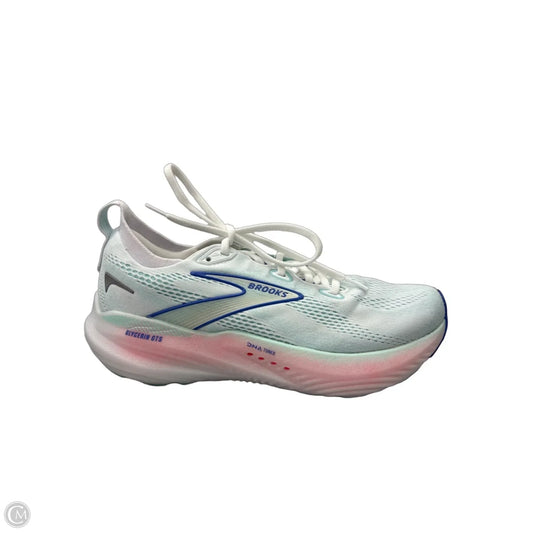 Shoes Athletic By Brooks In Blue & White, Size: 9