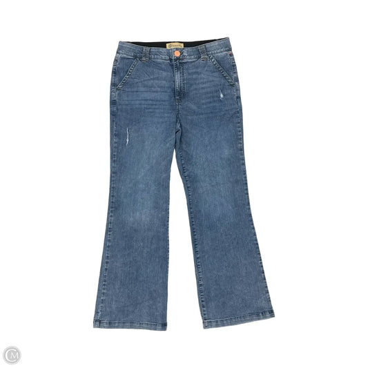 Jeans Boot Cut By Democracy In Blue Denim, Size: 14